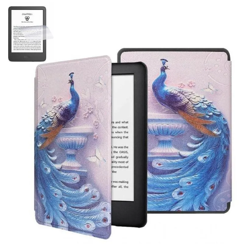 Case Estampada Para Kindle 11 C2v2l3 + Película De Plástico