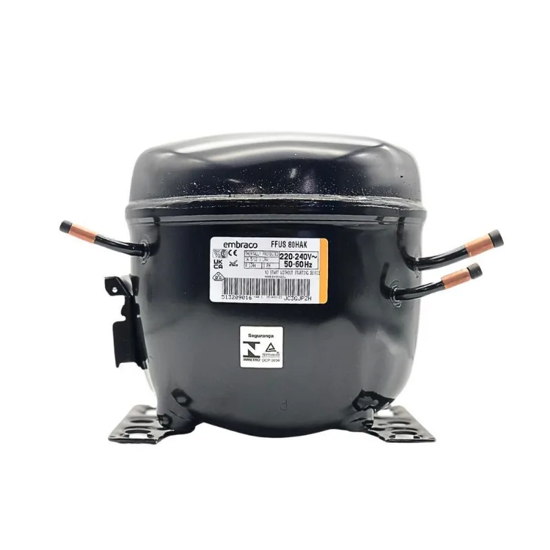 Motor Compressor 1/4+ Hp Ffus80hak Gás R134a Embraco 220v