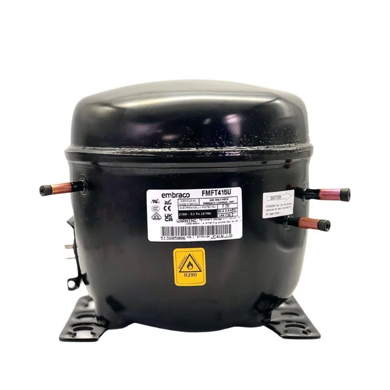 Motor Compressor 1 1/4 Hp Fmft415u Gás R290 220v Inverter