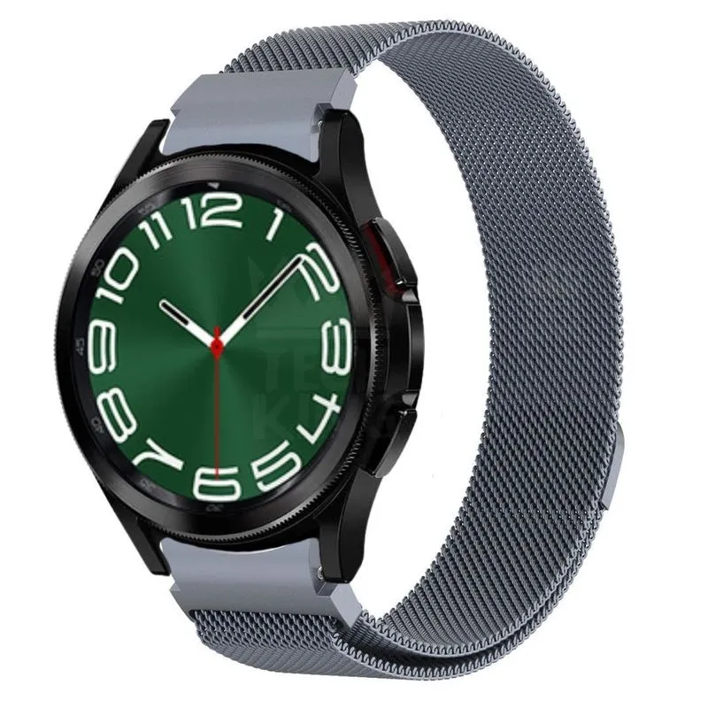 Pulseira Metálica Em Inox Para Watch6 Classic 47mm Sm-r965