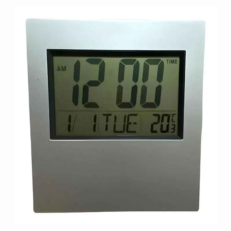 Relógio Digital De Mesa Com Despertador Data E Temperatura