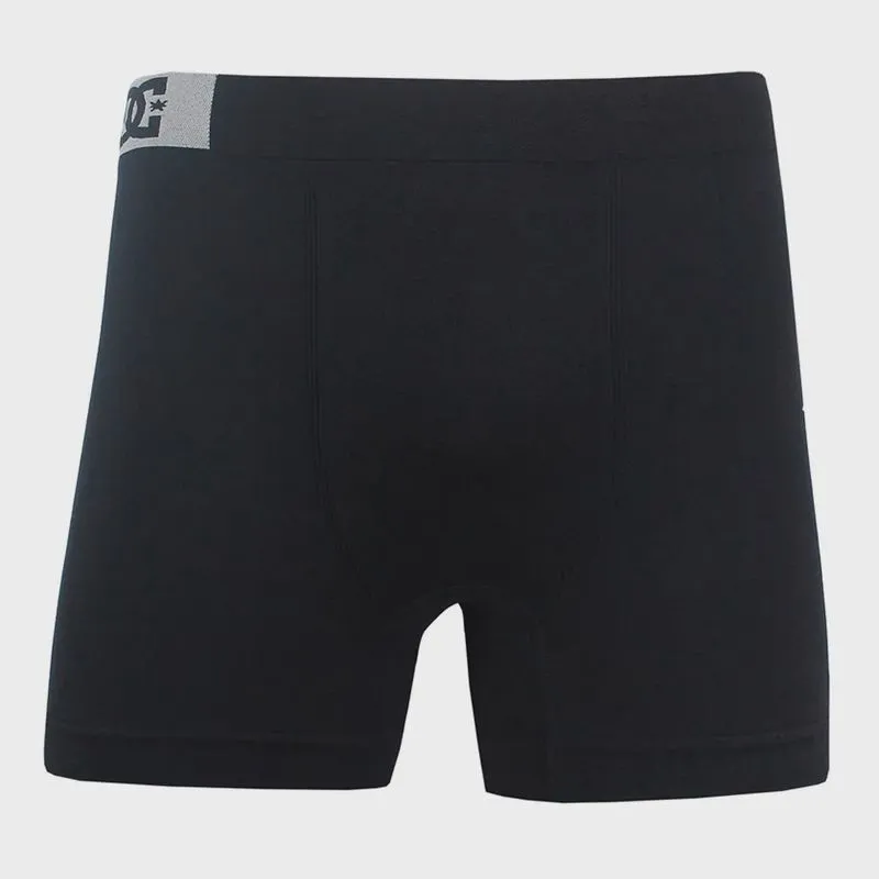 Cueca Boxer dc - Preto e Cinza