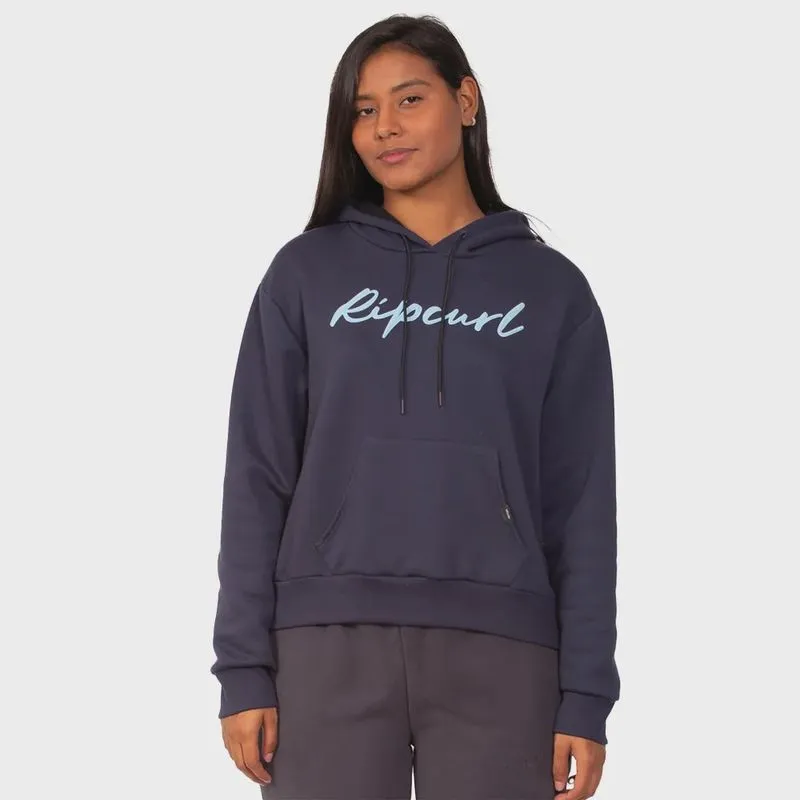 Moletom Rip Curl Canguru Feminino Navy