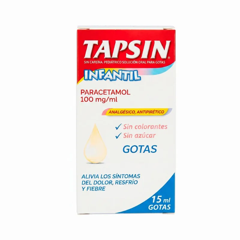 Tapsin Infantil Paracetamol 100 mg/ml 15 ml