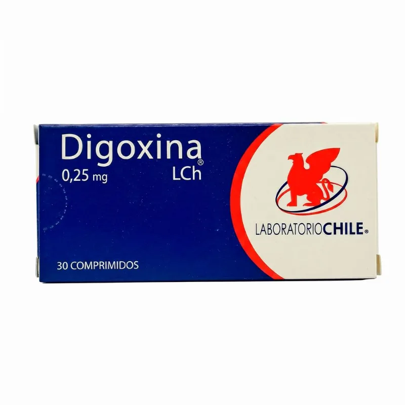 Digoxina de 0,25 mg 30 Comprimidos