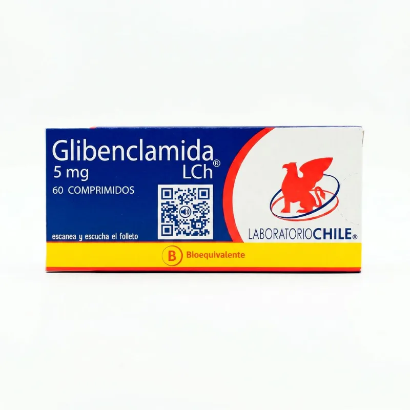 Glibenclamida de 5 mg 60 Comprimidos