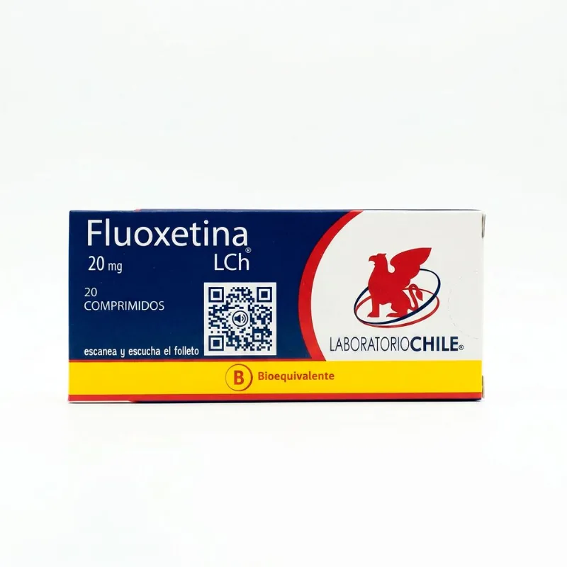 Fluoxetina de 20 mg 20 Comprimidos