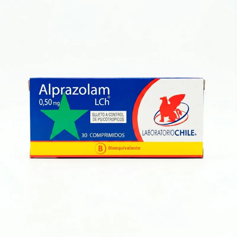 Alprazolam de 0,50 mg 30 Comprimidos