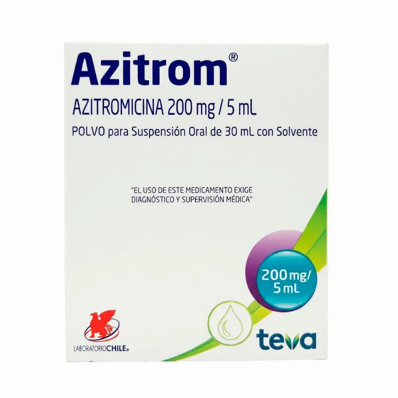 Azitrom Azitromicina 200 mg/5 ml 30 ml