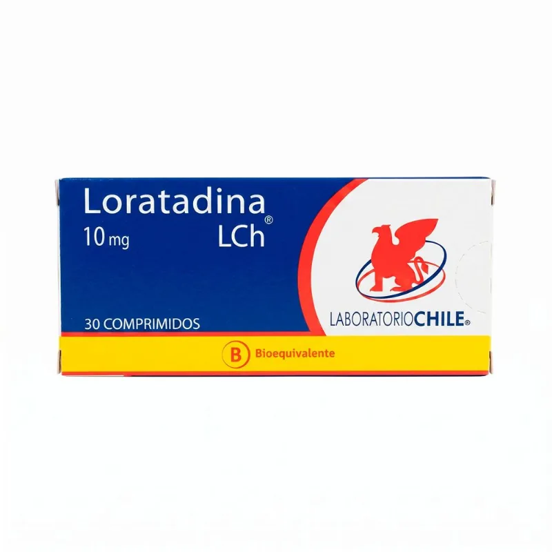 Loratadina de 10 mg 30 Comprimidos