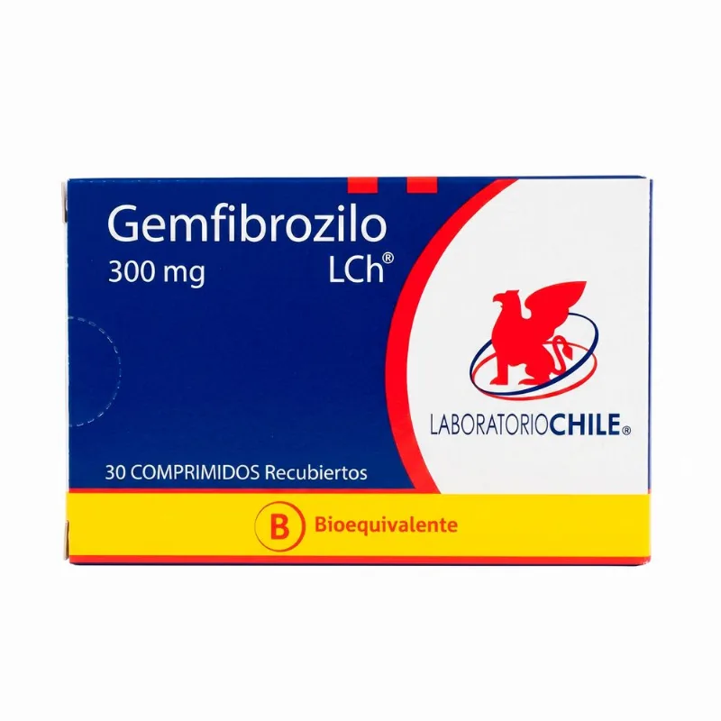 Gemfibrozilo de 300 mg 30 Comprimidos