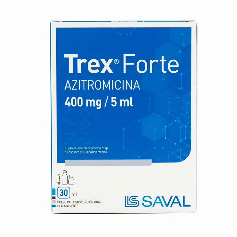 Trex Forte Azitromicina 400 mg/5 ml 30 ml