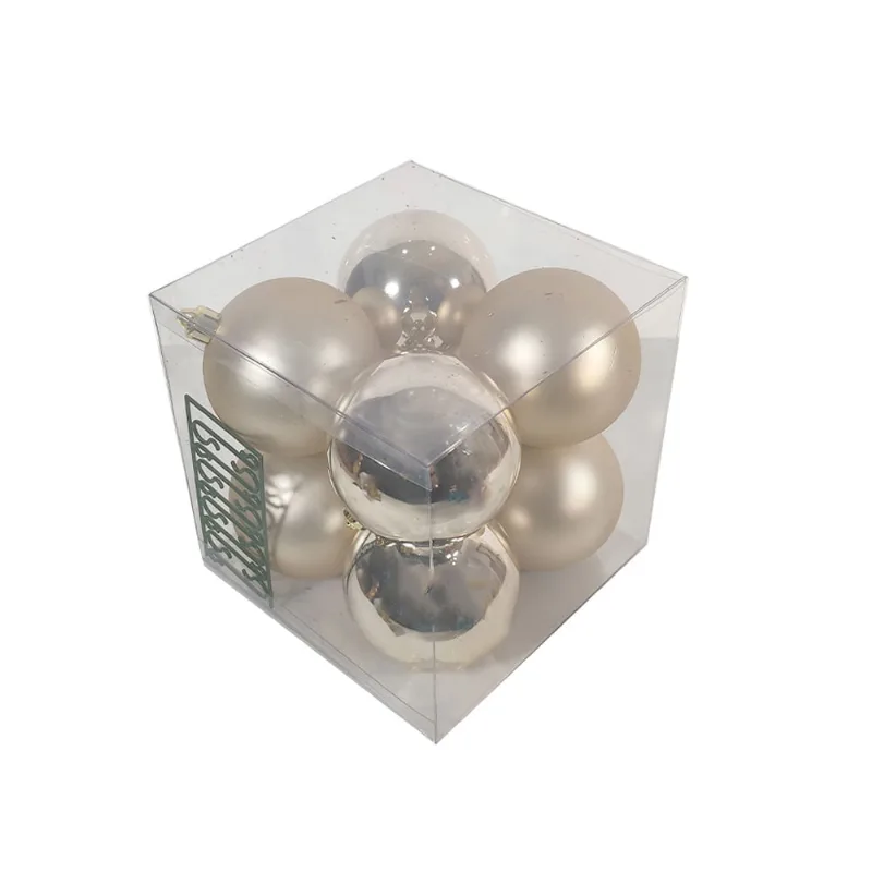 Set 8 Esferas 7cm Champagne - Krea