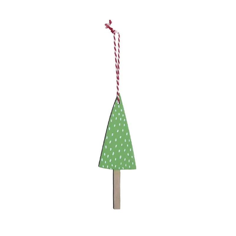 Colgante Pino Colores Green Merry - Krea