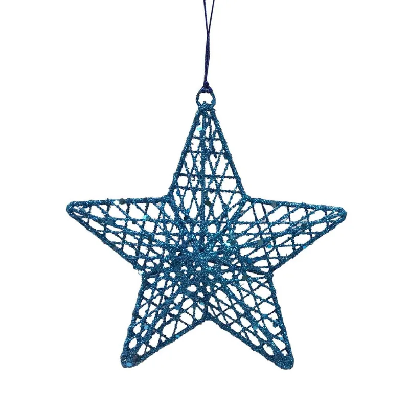Colgante Estrella Colores Blue Merry - Krea