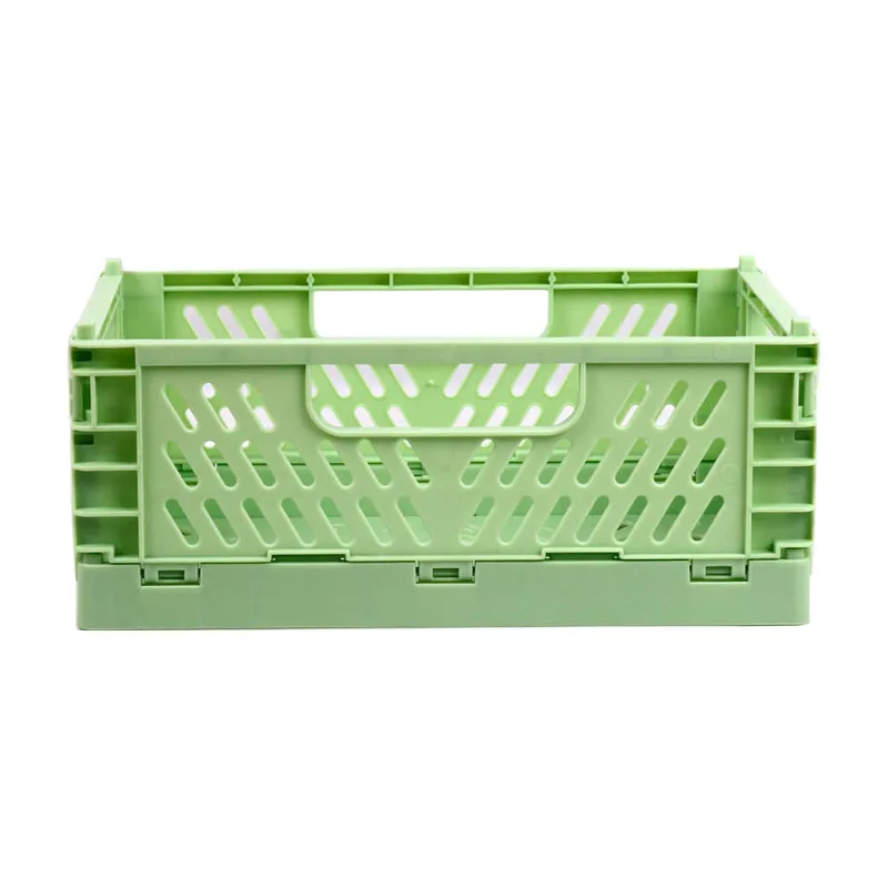 Canasto Org Pleg 3l Salvia 22x14x9cm Krea