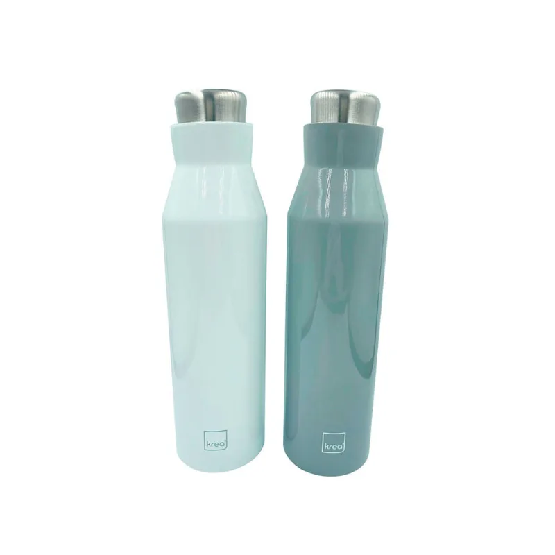 Botella Metalica 600 Ml X 1 U