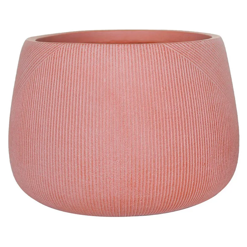 Matera fiber clay Pumpkin 42 cm rosado Outzen