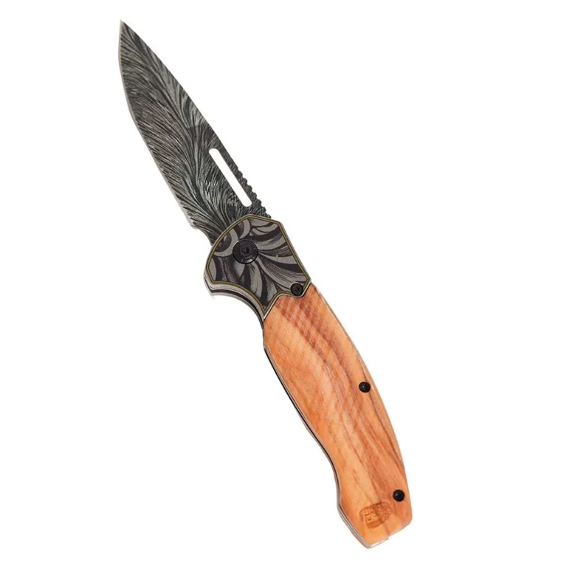Cuchillo Survival Mango Olivo La Hacienda