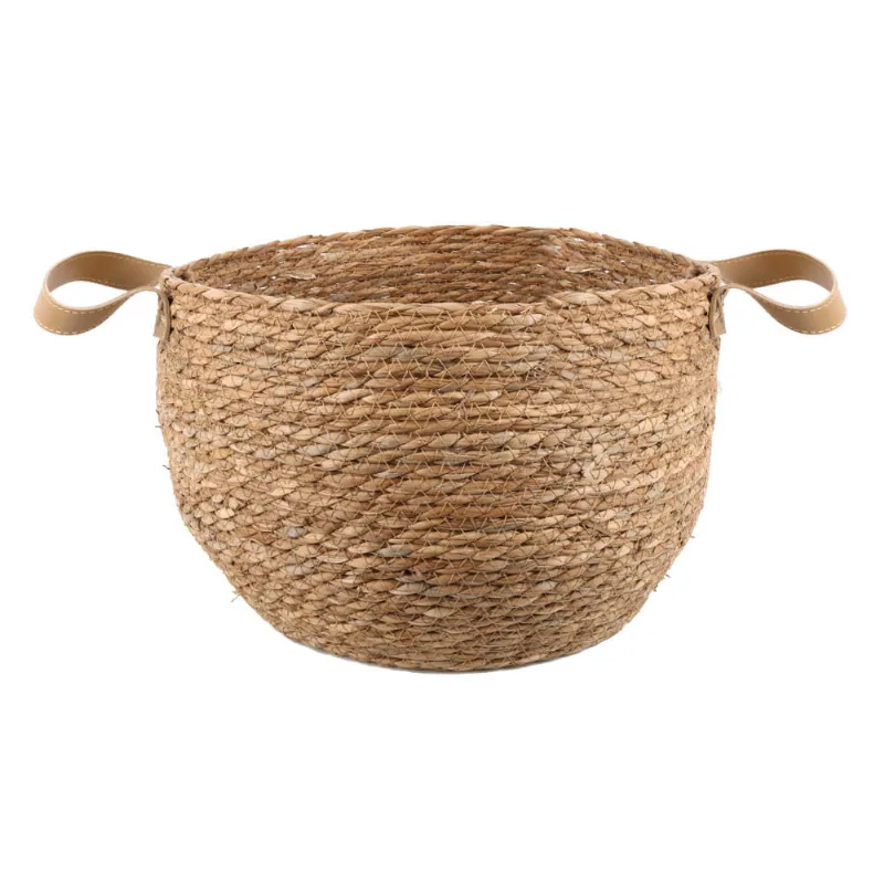 Canasto Organizador Natural Fibra 20 Cm x 1 Un Krea Canasto F Natural L D20 Krea 1un