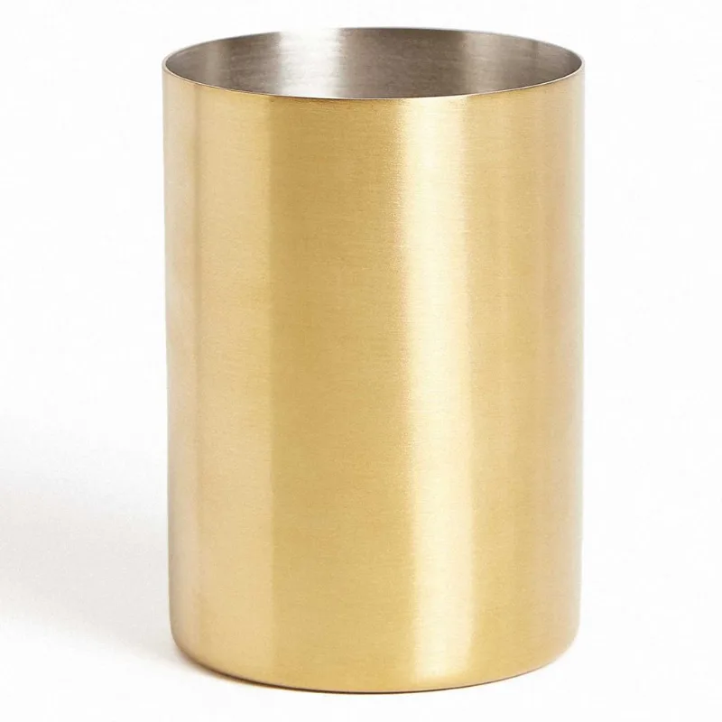 Portacepillo Metal Gold