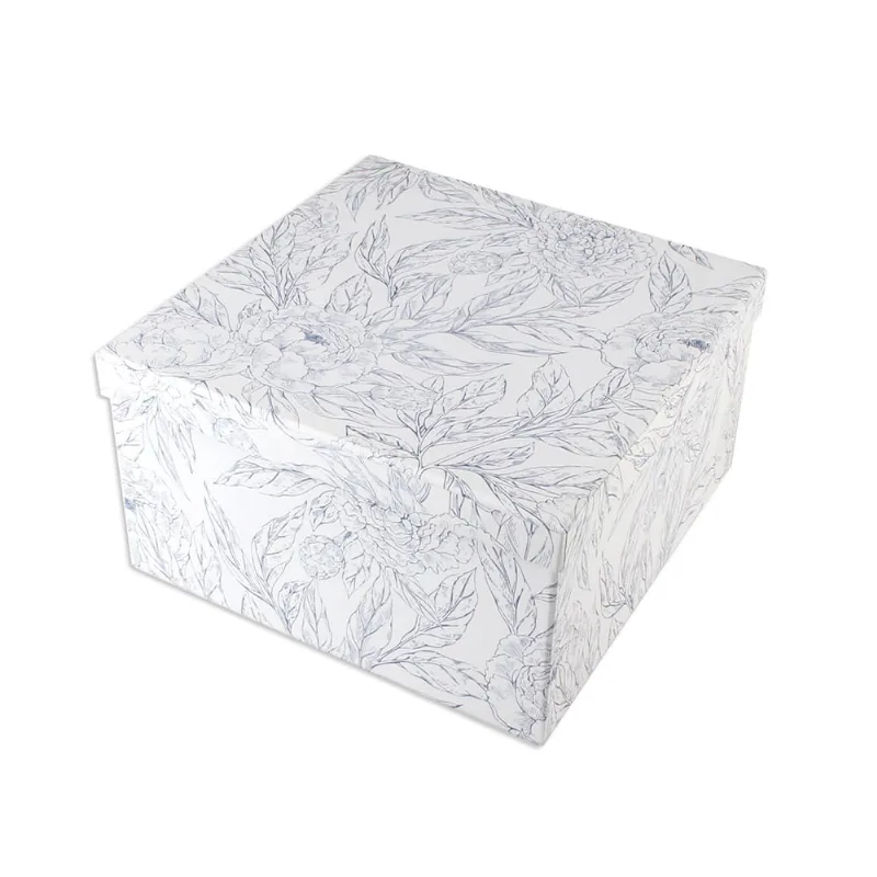 Caja Carton Cuadrada X 1 Un Krea Caja De Carton Cuadrada D4 L Krea
