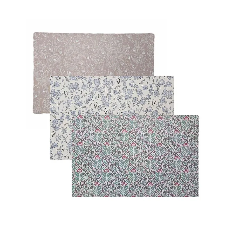 Individuales Pvc Diseño Tradicional 3 Un. Krea Set Individual Pvc Diseño Tradicional Krea