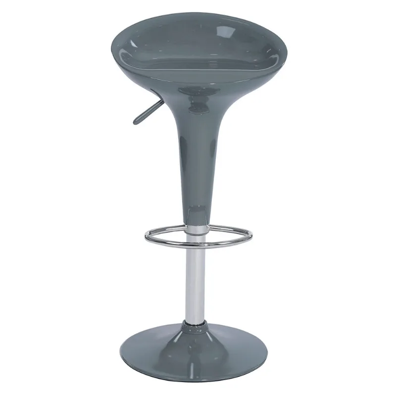 Silla bar Verona 67-88x44x42cm gris M+Design