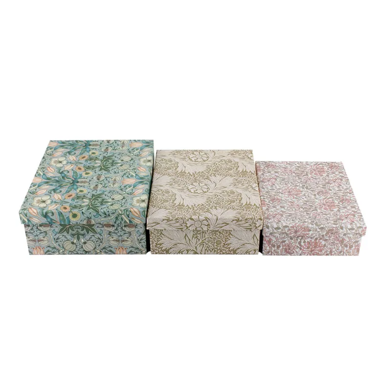 Caja De Cartón Rectangular Plana Surtida 3 Un. Krea Cajas De Cartón Rectangular Plana Surtido 3 Un. Krea