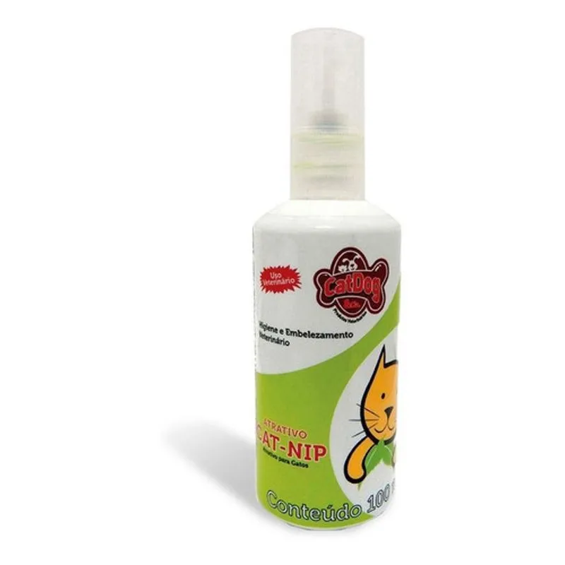 Catnip Líquido Para Gatos Spray Atrativo Gato Catdog 100Ml