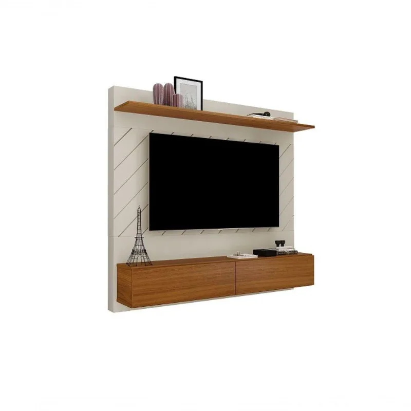 Painel Home Meline Com Prateleira E Portas Tv Até 60 Polegadas Luapa Móveis