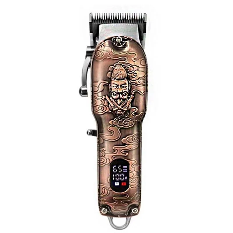 2 Maquina D Cortar Cabelo Barbeiro Profissional Km 3705
