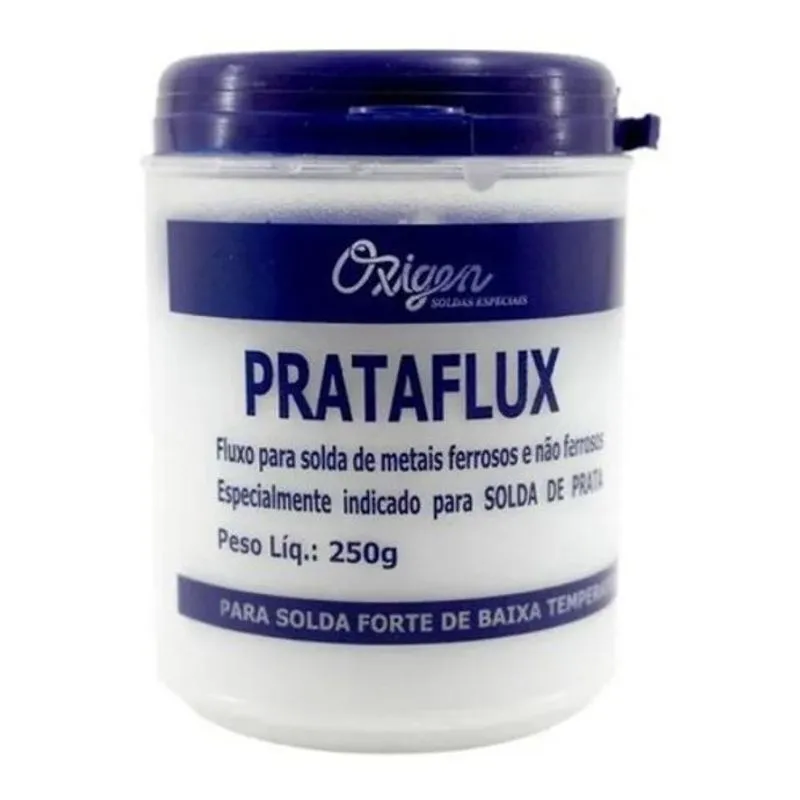 Fio Solda Prata Ov 45 20 Gramas + Fluxo 250 G Bijuteria