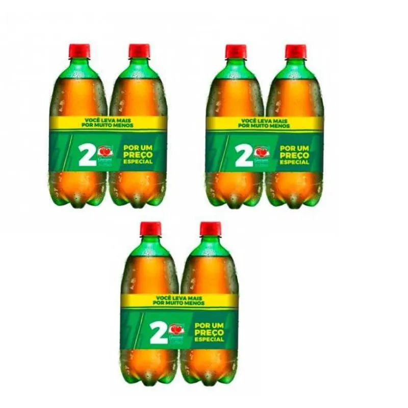 Guaraná Antarctica 10 Unidades De 1litro- 10 Litros Total