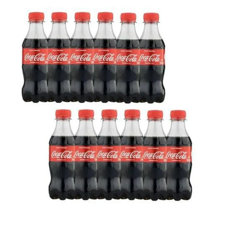 Refrigerante Coca Cola 250ml Pet Kit Com 36 Unidades