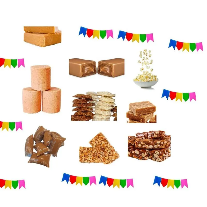 Kit nº1 Doces Festa Junina São João festa julina envio imediatamente