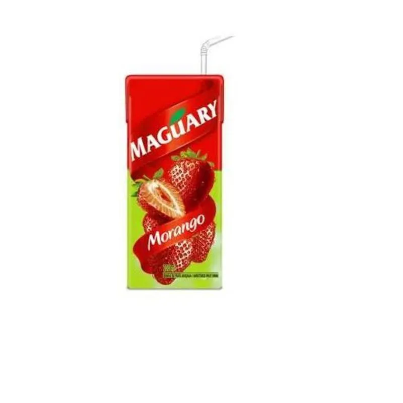 Bebida Suco Maguary 200ml Morango 12 Unidades Lanche