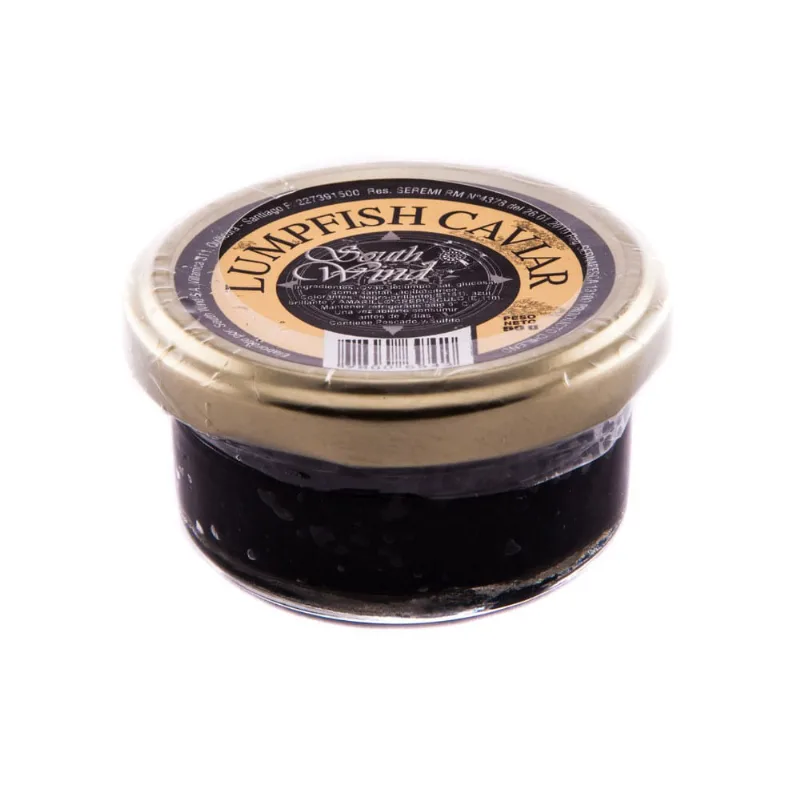 Caviar De Pez Lumpo Negro 50 Gr