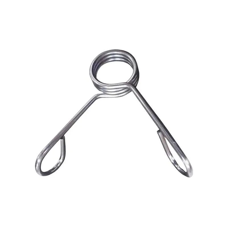 Presilha Barra Grampo 3 Voltas 27.50 Mm - Prata Kit 30