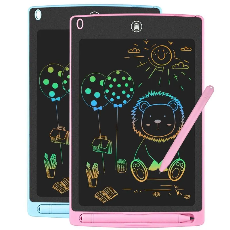 Lousa Mágica Infantil Colorida Tablet Para Desenhar Escrever