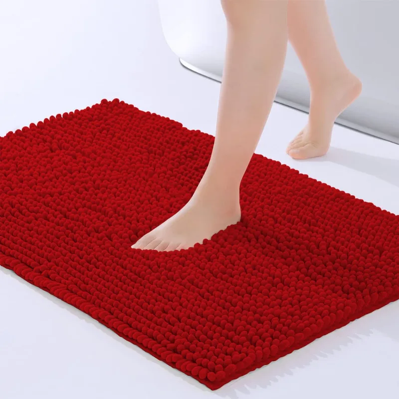 Kit 02 Tapetes Banheiro Popcorn Antiderrapante 38cmX58cm