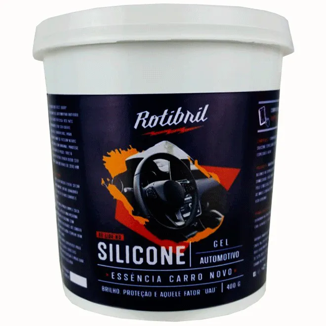 SILICONE GEL 400G AROMA CARRO NOVO