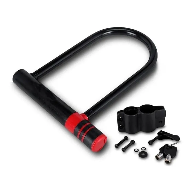 Cadeado em U para Bicicleta, Bike Elétrica, Mobillete e Moto
