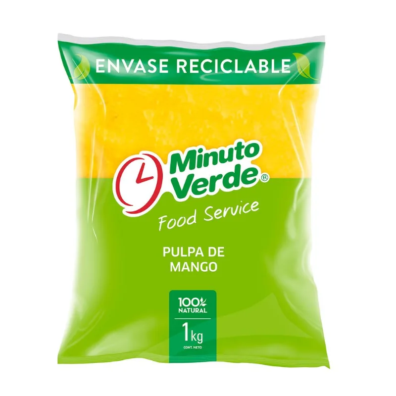 Pulpa Mango Minuto Verde 1 kg