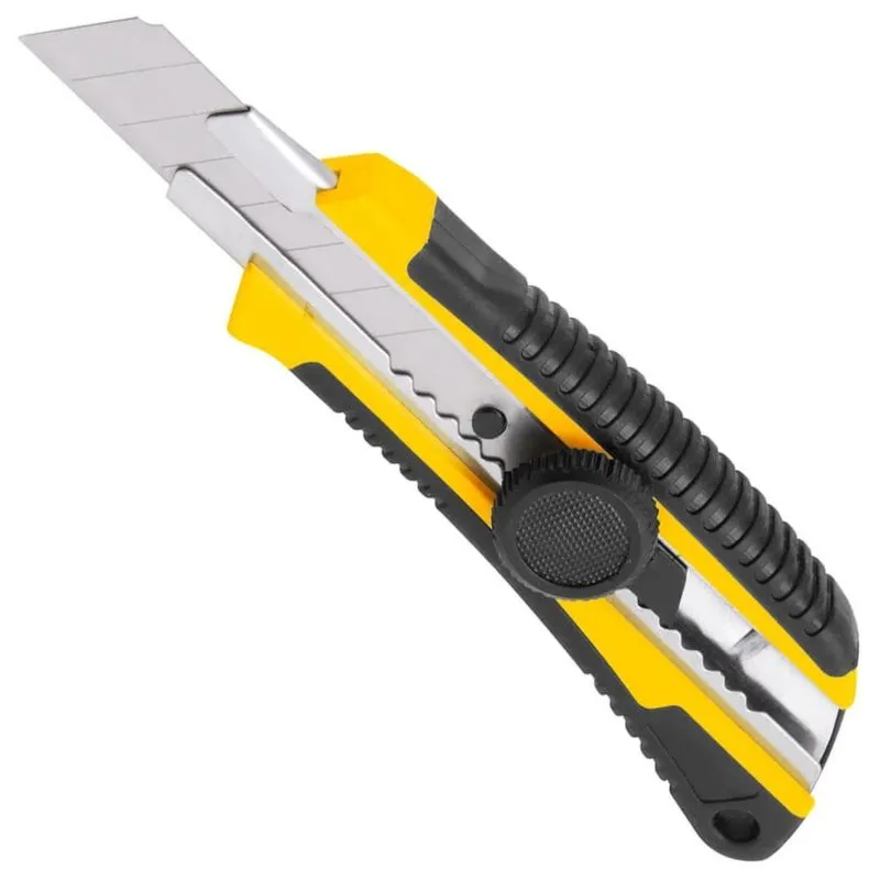 Estilete Profissional 18mm Emborrachado Com Trava Vonder