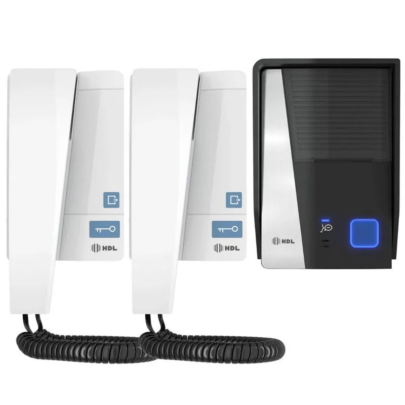 Interfone Porteiro Eletrônico Áudio Advance Hdl Com Extensão