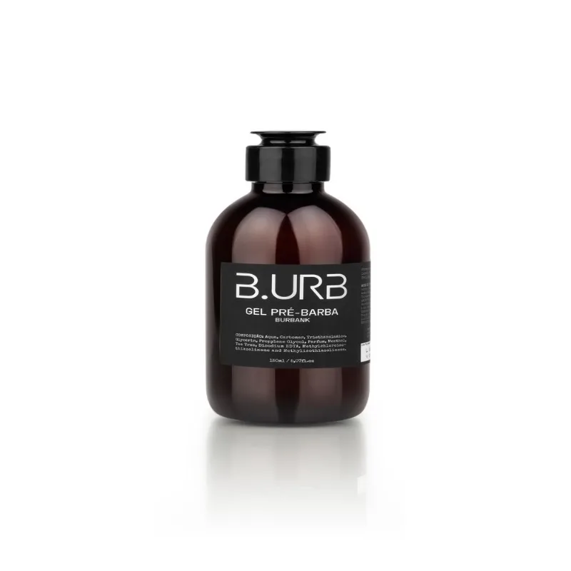 Gel Pré-barba Burbank 150ml Shave Profissional Barba Urbana