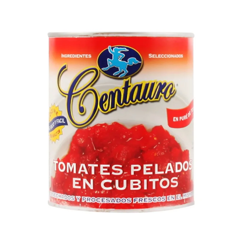 Tomates pelados en cubitos 800 g