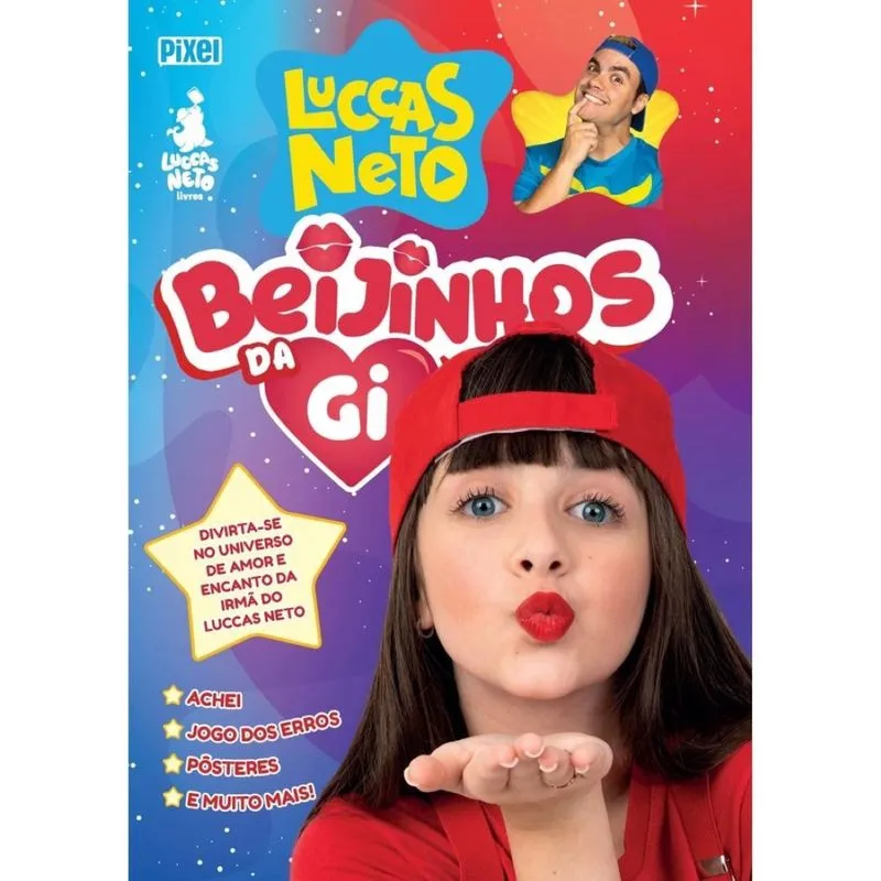 Beijinhos da Gi + Marca Página