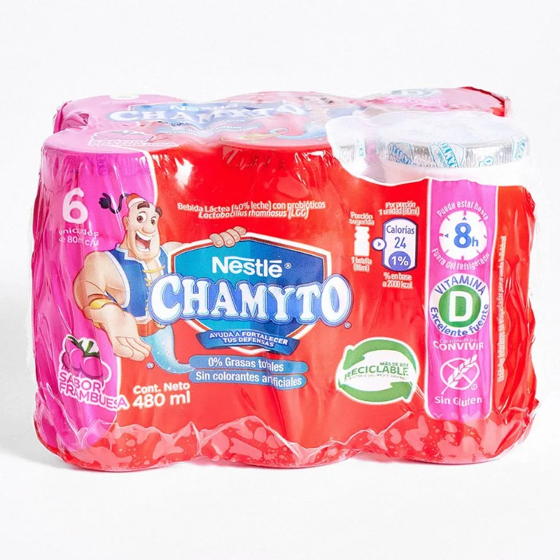 Bebida Láctea Chamyto Frambuesa 80 ml